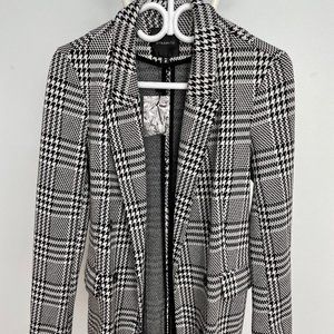 Dynamite - Blazer - Size S - Grey houndstooth - NWOT